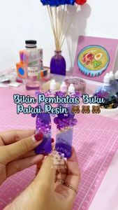 CETAKAN RESIN PEMBATAS BUKU CUTE