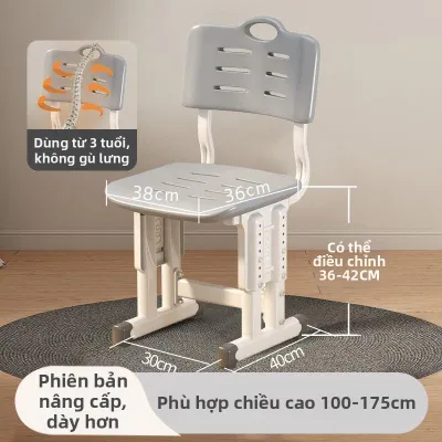 Ghế Học Sinh Trẻ Em Điều Chỉnh Được