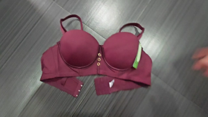 36B 38B 40B 42C wired bra / Plus size Half cup strapless bra / Wide SIde Panel bra