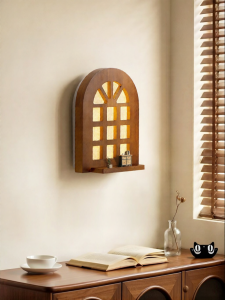 FANCY LAMP CLUB | Vintage French Sconce with Shelf