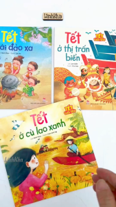 Sách Tết Tuổi Thơ ( lẻ tự chọn ) Tết Ở Thị Trấn Biển + Tết Ngoài Đảo Xa + Tết Ở Cù Lao Xanh - Kim Đồng