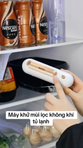 Máy khử mùi tủ lạnh thông minh – Giữ tủ lạnh luôn thơm mát bảo quản thực phẩm tươi lâu hơn gấp đôi