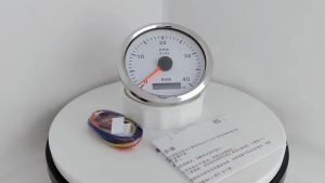KUS 85mm Tachometer 0-3000RPM 0-4000 RPM 6000RPM 0-8000 RPM 9-32V with Hourmeter Red Yellow Backlight for Car Truck Boats