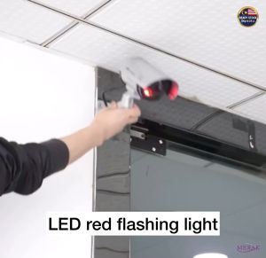 Fake Dummy Simulation LED CCTV Wireless Security Camera Anti Theft Guard Monitor Palsu Hk Vision Xiaomi