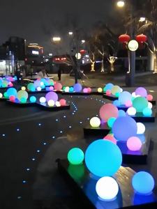 XIWANGFIRE | LED Floating Pool Light 16 Colors Pond Ball Lights Night Lamp Remote Swimming Pool Outdoor Lighting with Hook for Garden Decor