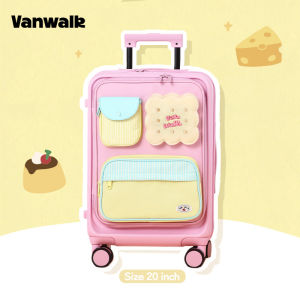 VANWALK | Cute High Aesthetic Female Suitcase 20 Inch