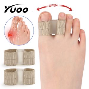 YUOO 1PCS Silicone Toe Spreader Finger Separator Valgus Corrector Thumb Correction Straightener Foot Care Orthopedic