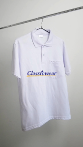Classicwear Polo Shirt with Pocket (Black | Navy Blue | Royal Blue | Canary Yellow | Red | Orange | Gold Yellow | Apple Green | Emerald Green | Blue Ice | Lilac | Heather Gray | White)