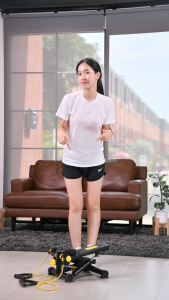 ( ĐỦ MÀU )HCM Máy đạp bước mini stepper máy đi bộ tại chỗ nam nữ dùng tại nhà máy đạp bước bộ yên tĩnh đa chức năng rèn luyện sức khỏe ( BLUE/ YELLOW)