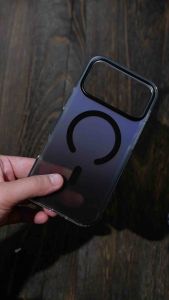 Ốp Nhám Đổi Màu Gradient Ombre Viền Chống Trượt Chống Sốc Cho Điện Thoại iPhone 17 Pro Max 16 15 14