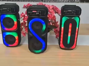 LED Light ZQS-4270/4273 Bluetooth Speaker – Super Bass FM Radio USB/TF/AUX Durable Full-Range Sound System