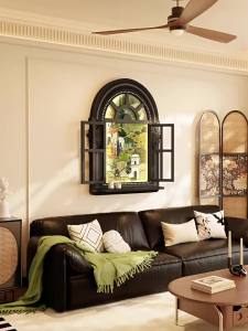 HAOJIUBUJIAN | 3D Classic French Style False Window Decorative Painting