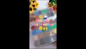 Eggdoh Playdoh Dough 10 warna Edible Colorful Candy by GH EduPlay