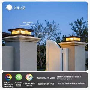 VINCAN | Solar and Electric-Powered Column Headlight