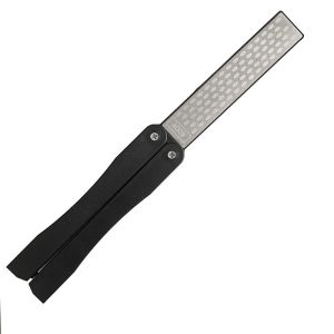 Double Sided Folded Pocket Sharpener Diamond Knife Sharpening Stone Kitchen Tool