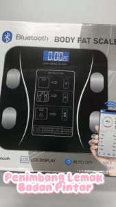 OGAWA Bluetooth Smart Digital Body Weight Scale/Human Electronic ScaleLCD Display