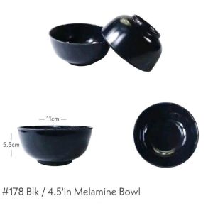 Plate Black Saucer Plates/ Bowl Dinner Plate