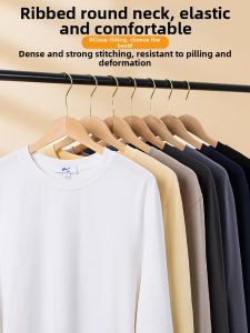Warrior | Cotton Long Sleeve Leisure Tee Shirt White