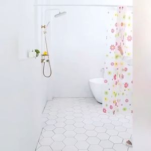 ผ้าม่าน ห้องน้ํา ม่านกั้นในห้องน้ํา ม่านพลาสติก ม่านกันน้ํา ผ้าม่านลายโมเดิร์น