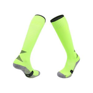 Soccer Sock for Adults and Kids Breathable Compression Towel Bottom Running Cycling Extra Size Football Long Stocking
