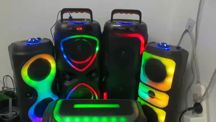 🎵จัดหนัก พลังเสียงเต็มๆ!!!🎶ลำโพงบลูทูธ 8นิ้ว รุ่น ABS-4219/ABS-4220 ไฟ ...