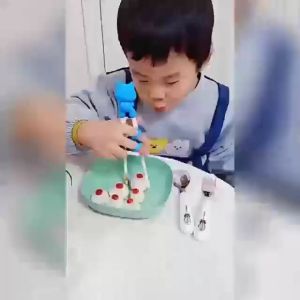 BabyShine Sumpit Anak Karakter Training Bayi Belajar Makan / Sumpit Latihan Anak Bpa Free