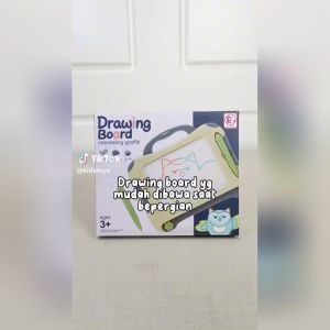 Interesting Graffiti Papan Tulis Magnetic | Mainan Edukasi Anak Menggambar Laki Laki Perempuan Terbaru 2023