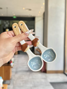 Thìa Lô Hội Vẽ Tay Bằng Gốm Chịu Nhiệt Độ Cao Thìa Lô Hội Dài Thìa Lô Hội Dễ Thương Đồ Dùng Ăn Uống Đồ Dùng Ăn Uống