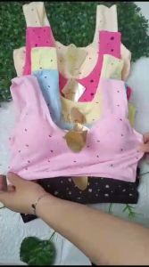 3pcs Miniset kemben bra anak Remaja Model Sport size 8-13 tahun SD-SMP  Promo Murah Harga grosir