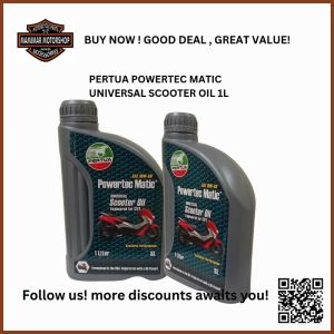 PERTUA POWERTEC MATIC UNIVERSAL SCOOTER OIL 1L
