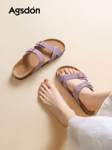 Agsdon | Retro Women Birkenstocks Easy To Wear Slip Resistant Casual Flip Flops Sandals
