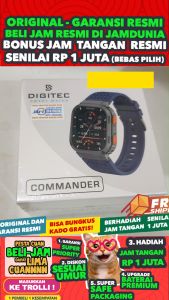 DIGITEC ORIGINAL SMARTWATCH PRIA DIGITEC COMMANDER BLUE - MEN TR - RUBBER - BLUE - JAMDUNIA / JAM DUNIA JD18 # JAM TANGAN PRIA JAM TANGAN SMARTWATCH JAM PRIA JAM TANGAN ANTI AIR $ DIGITEC COMMANDER JAM TANGAN DIGITAL S003