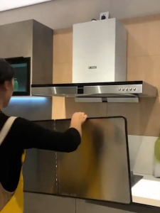 One Stainless Steel Splash Screen Set - Heat Resistant Non-stick Kitchen Stove Protection - 2 Foldable Panels For Home RV Camping - 1pc Dual-Piece Design