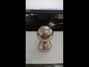 Mahkota Bola Diamond Stainless 1 1/2in x 2in Aksesoris Stainless