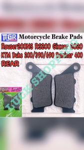 TTGR Motorcycle Brake Pads Rear For Kawasaki Rouser 200NSRouser RS200KTM Duke 200/390/690Gixxer 2020Dominar 400