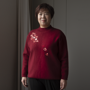 plus Size Womens Fleece Lined Half High Collar Sweater Ethnic Style Base Layer Shirt for Heavy Ladies Spring Season