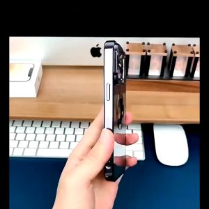 ⚡Mẫu Mới 2023⚡Ốp iphone hở táo 15 pro max 13 pro max 14 12 11 Promax 14 Plus- ốp lưng viền đen vuông Bảo vệ camera