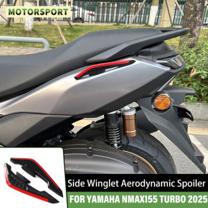 FOR YAMAHA NMAX155 N-MAX155 TURBO 2025 Side Wings Sticker Motorcycle Front Fairing Winglets Dynamic Wing Sticker Fitting Winglet