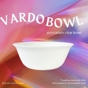 VARDO Porcelain Rice Bowl I Mangkok Nasi Keramik | Mangkuk Sup Porselen Cantik