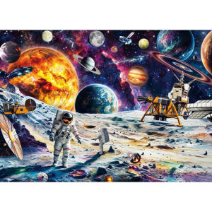 500/1000/1200/2000PCS Adult Space Jigsaw Puzzle Stress Relief Entertainment Toys Streetscape Landscape Paper Puzzles Gift