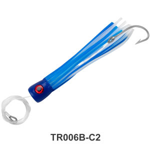 TEASERTR006-B Deep-Sea Surface Fishing Lure 15cm/32g for Tuna Boat Fishing Artificial Bait Resembling a Squid for Sea Fishing