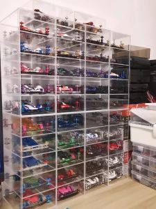 Acrylic Display Box Car Model Storage Dustproof Multi-layer One Piece Audi Double Drill Four-wheel Drive Vehicle Model Case