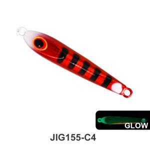 TEASER J155 30g-100g New Glow-in-the-Dark Iron Plate Long-Range Lure Slow-Rocking Sea Fishing Boat Bionic Lure