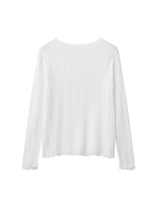 Chic Fashionable Long Sleeve round Neck Base Shirt Womens Knitted Sweater Slim Fit Inner Wear Top Korean Style Knitwear