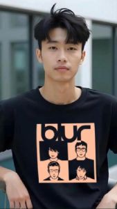 MIDDLE NIGHT KAOS MUSIK BAND BLUR BAHAN 24S