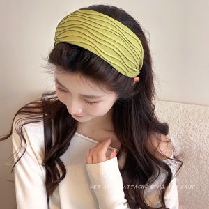 High Top Hairband Womens Wide Edge Face Wash Special Headband Fashionable Hair Accessories Korean Style Summer New Arrival