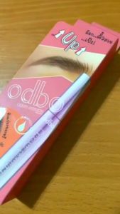 โอดีบีโอ มาสคาร่าคิ้ว บราว สไตลิ่ง กันน้ำ กันเหงื่อ 5g od755 สีใส สีเทา odbo Brow Styling Mascara