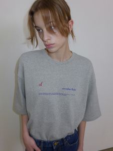 Áo Thun Nữ Cổ Tròn Tay Ngắn in Chữ Mùa Hè Dáng Rộng Ôm Vừa Vặn Chất Liệu Cotton Phong Cách Công Sở Thường Ngày