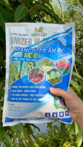 UNIZEB M-45 75WG Msp MANCOZEB ẤN ĐỘ - Dạng Cốm Tan 100% - Phòng Trừ Nhiều Loại Nấm Bệnh Sạch Bệnh Sáng Bông Tác Dụng Nhanh Hiệu Quả Kéo Dài Bảo Vệ Cây Trồng Từ Gốc Tới Ngọn (Gói 1Kg)