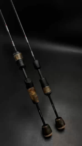 SEASIR X SEAHUNTER STREAM Joran Pancing FUJI A+O Guide Rings Solid Wood 2 Sections UL 1.57-1.68 Meter Joran casting&Spinning 86G Ultralight BFS TORAY 40T Carbon Legnu Massicu Fishing Rods Lure weight 1-10G